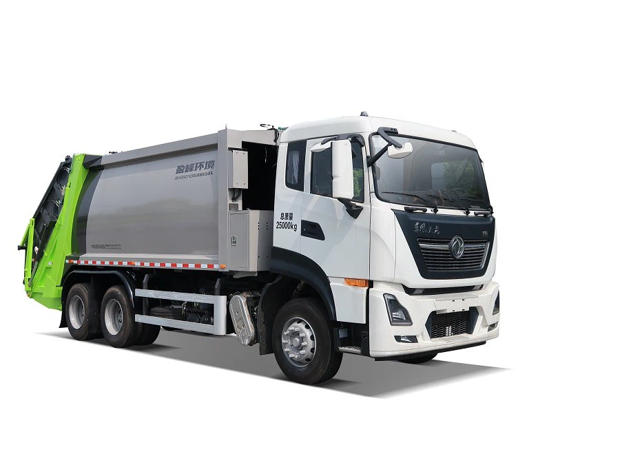 25 ton gecomprimeerde vuilnis zware vrachtwagen